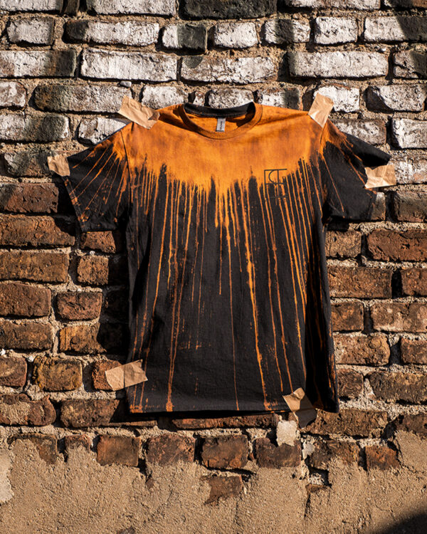 Black bleach T-Shirt – Bild 4