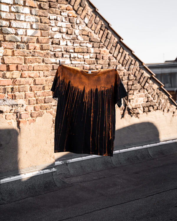 Black bleach T-Shirt – Bild 5