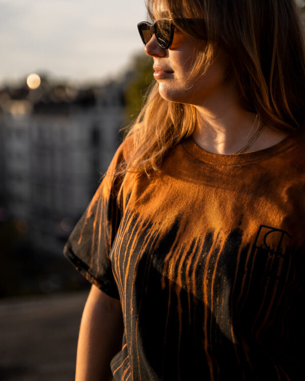 Black bleach T-Shirt