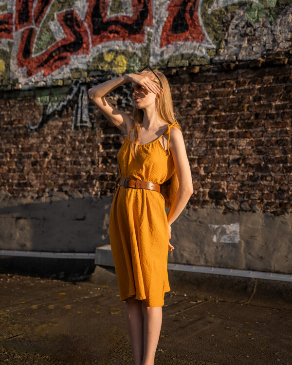 Musselin Kleid – Bild 6