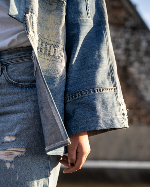 Jeans Jacke – Bild 4