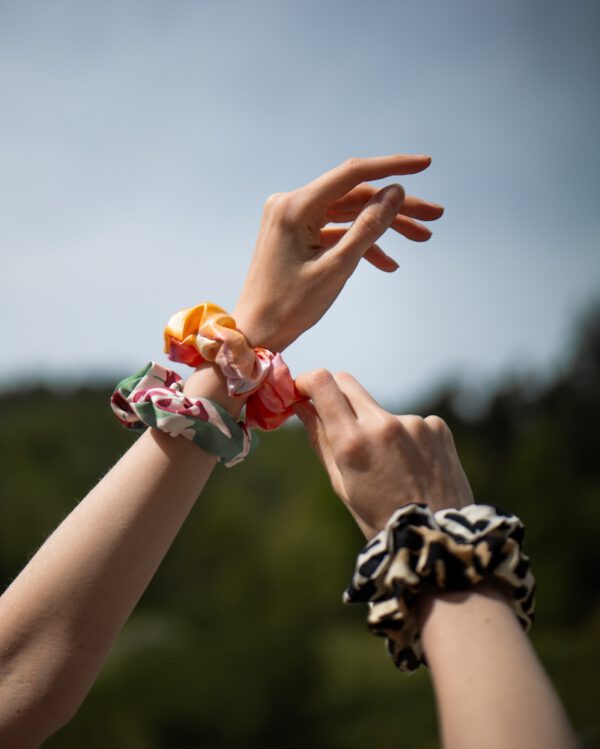 Accessoire, Scrunchie, Haargummi
