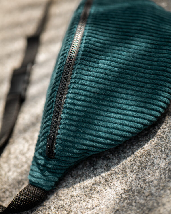 Bauchtasche Cord Petrol – Bild 4