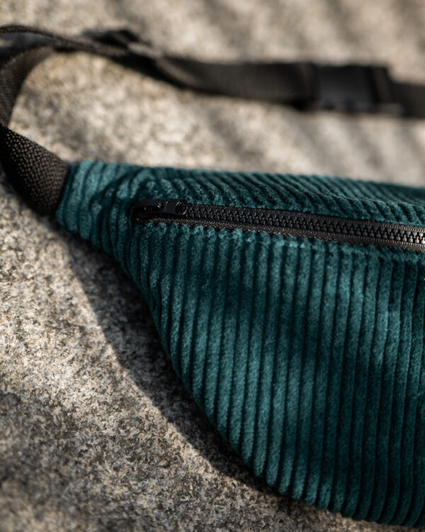 Bauchtasche Cord Petrol – Bild 3