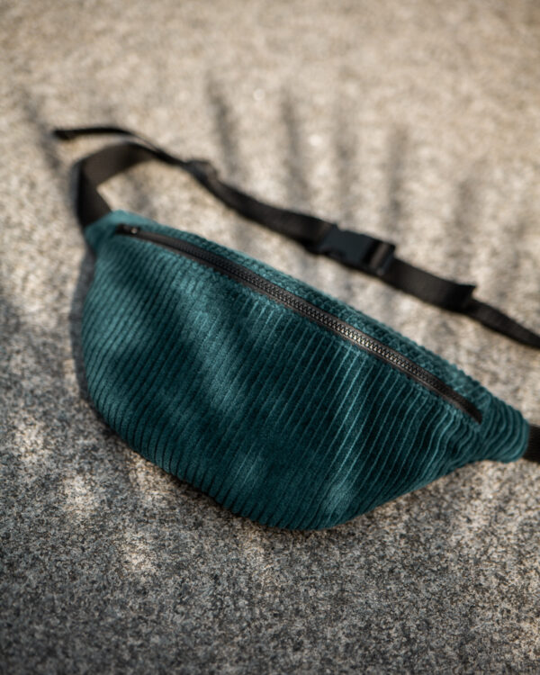 Bauchtasche Cord Petrol – Bild 2