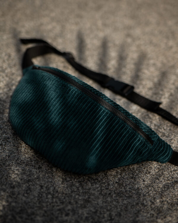 Bauchtasche Cord Petrol – Bild 7