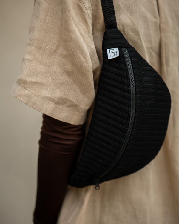 Bauchtasche Nadelstreifen
