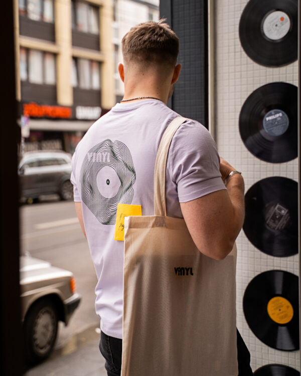 Vinyl Jutebeutel – Bild 4