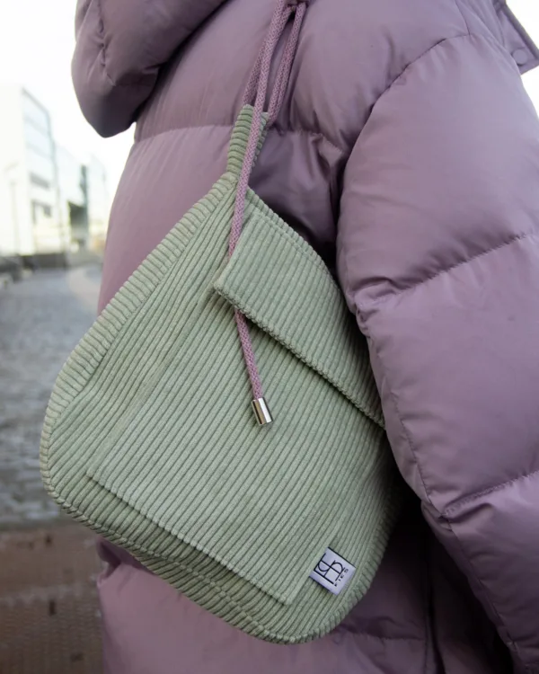 Umhängetasche Linde Cord Umhängetasche Lind-Lila