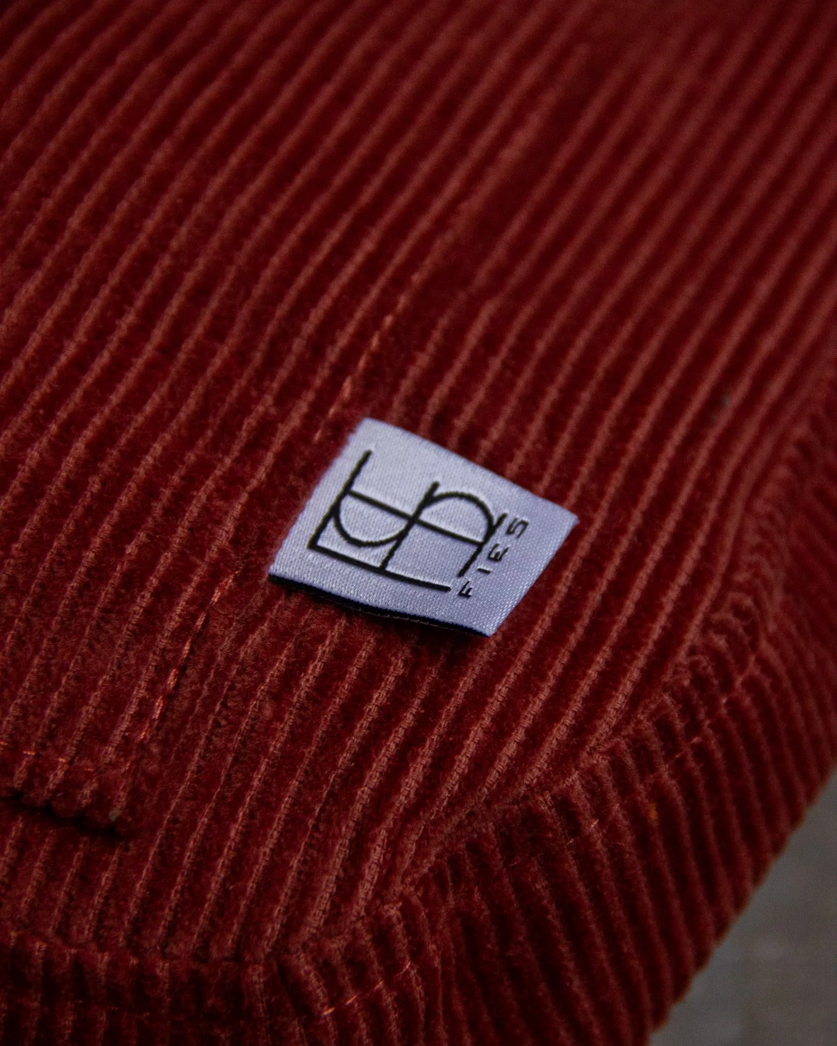 Cord Umhängetasche Rostrot – Bild 3