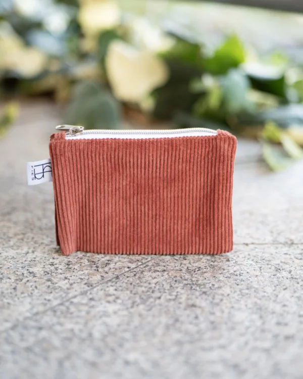 geldbeutel rostrot Geldbeutel Cord Rostrot